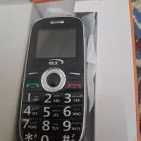 گوشی گوشی GLX F8 مشکی تمیز،کم‌کارکرد و دکمه‌ بزرگ