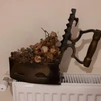 اتوی ذغالی عتیقه قدیمی