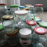 شیشه های کوچک و متوسط