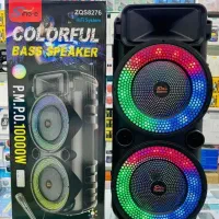 باند اسپیکر ZQ-8276 دوباند 70سانت میکرفون دارشارژی