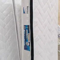 تشک طبی فنری سه نوار پد دو فصل رویال|تشک تختخواب|قرچک, مهدیه|دیوار