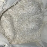 لباس‌عروس دکلته پنل فرانسوی ساده|لباس|رشت, گلسار|دیوار