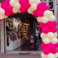 بادکنک آرایی افتتاحیه طاق بادکنک افتتاحیه