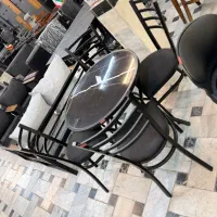 صندلی کامل رستورانی پلاستیکی برندمهماندوست اپن چوب|میز و صندلی غذاخوری|مشهد, عامل|دیوار