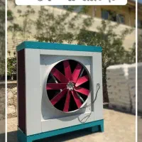 کولر آبی آکسیال و سانتریفیوژ صنعتی جهت کارخانجات