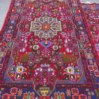 فرش دستباف (بساک) جفت ۵ متری نهاوند زیبا|فرش|مشکین‌دشت, |دیوار