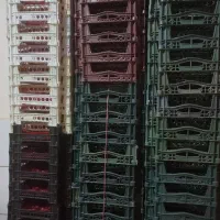 فروش انواع صندوق پلاستیکی تک ردیف نو و دست دوم