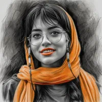 سفارش طراحی چهره سیاه قلم برای کادو + پیش نمایش