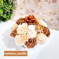 باکس شمع گل ماندگار