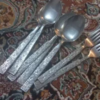 قاشق وچنگال مارک ژاپن استایل استیل اصل|ظروف سرو و پذیرایی|تهران, خواجه نظام الملک|دیوار