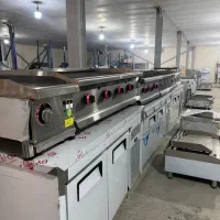 گریل روغنی گریل ذغالی ترکیبی کروم زیرگریل ۴کشو|کافیشاپ و رستوران|تهران, یافت آباد جنوبی|دیوار