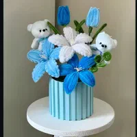 گل های مخملی جاویدان .  بسیار جذاب و زیبا