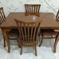 میز و صندلی نهارخوری غذاخوری ناهارخوری نیلوفرN77