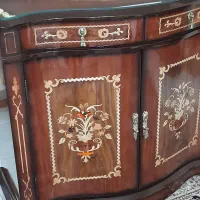 میز کنسول و آینه چوبی|بوفه، ویترین، کنسول|تهران, شهرک طالقانی|دیوار