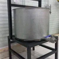 دیگ شیردار آلومینیومی۲۰۰لیتری