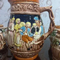 پارچ و لیوان ژاپنی قدیمی