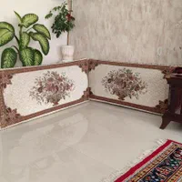 فروش پشتی کرمی نو شیک عالی|پشتی|تهران, کیانشهر|دیوار