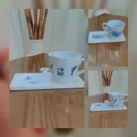 لیوان و زیر لیوانی