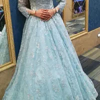 لباس تمام کارشده مجلسی