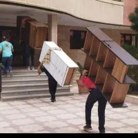 کارگر باربری .اسباب کشی تخلیه بار وجابجایی