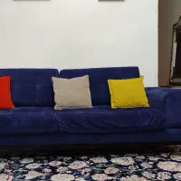 مبل راحتی سرمه ای|مبلمان خانگی و میز عسلی|کوهدشت, |دیوار