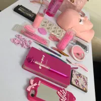 آموزش رنگ کراتین فیبروز دستیاری ناخن ارایشگری