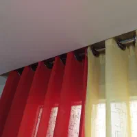 پرده آماده پانچی ۳ عدد|پرده، رانر، رومیزی|تهران, منیریه|دیوار