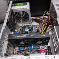 کیس کامپیوتر گیمینگ RX 470 RAM 12 i7 2600K