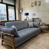 مبل چوب لند کد ۵۰۳۰|مبلمان خانگی و میز عسلی|آبیک, |دیوار