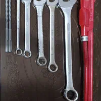 آچار شلاقی تخت رینگی مته پنج شیار