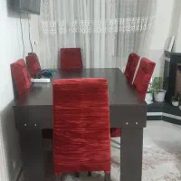 مبل ۶ نفره ومیز ۶ نفره