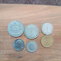 سکه های قدیمی ایران و امریکا