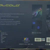 کول پد گیمینگ COOLCOLD K40 شش فن RGB سالم