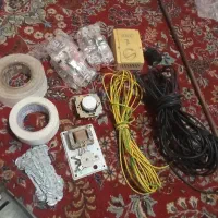 سیم برق میله اِرت،دیمر،آرام بندکابینت،چسب کناف