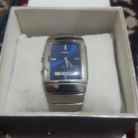 ساعت کاسیو دوزمانه موتور ژاپن ضدآب