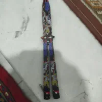 چاقو پروانه ای طرح دار