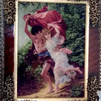 یک عدد تابلو دست بافت نفیس