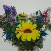 گلدان|گل مصنوعی|ملایر, |دیوار