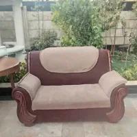 فروش دو دست مبل ۷نفر سالم بدون پارگی|مبلمان خانگی و میز عسلی|رودهن, |دیوار