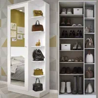 جاکفشی و کیف با آینه قدی ارسال رایگان تسویه در محل