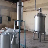 دیگ گلاب گیری صنعتی استیل|ماشین‌آلات صنعتی|کاشان, قطب راوندی|دیوار