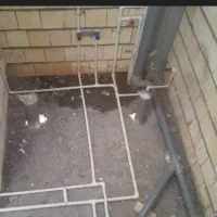 لوله کشی آب وفاظلاب وشیب بندی ودیوار چینی