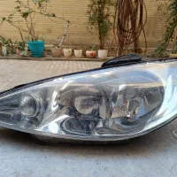 ۲ عدد چراغ ۲۰۶ فابریک|قطعات یدکی و لوازم جانبی|تهران, شهرک پرواز|دیوار