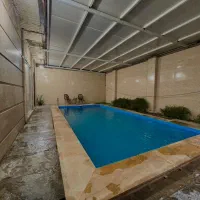 ویلا با استخر سرپوشیده آب گرم