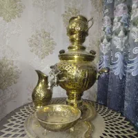 میز خاطره برنجی کنار سالنی/اصل  زیر قیمت همه جا|بوفه، ویترین، کنسول|تهران, خزانه|دیوار