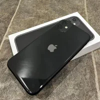 آیفون ۱۱ مشکی / ۱۲۸ گیگ / ۲ سیمکارت /همه چی فابریک