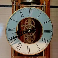 ساعت دیواری قدیمی عتیقه آنتیک کلکسیونی