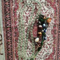 تسبیح کهربا انتیک کاملا قدیمی