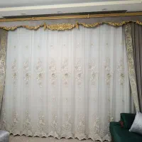 پرده تور حریر