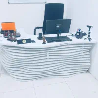 میز مدیریت ۳بعدی پارامتریک|مبلمان اداری|قم, بلوار امین و ساحلی|دیوار